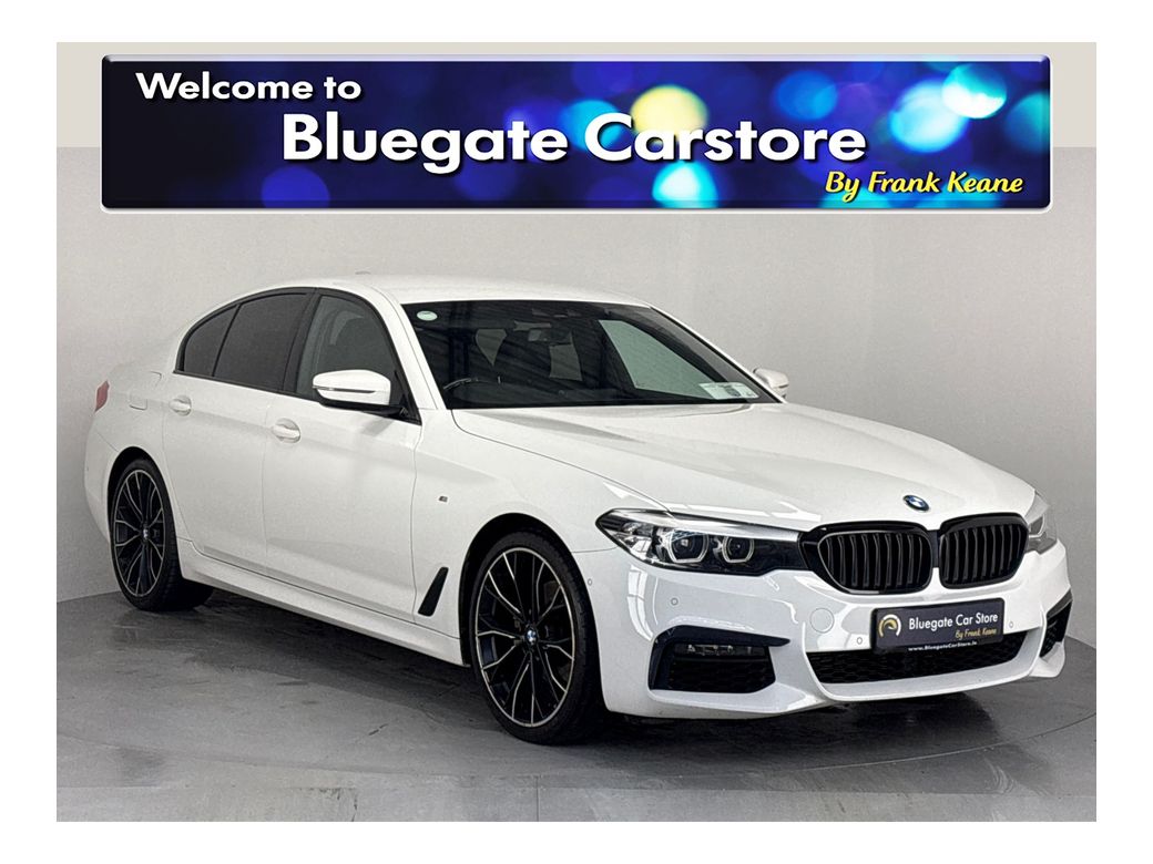Image for 2020 BMW 5 Series 520D M SPORT**FULL BMW SERVICE HISTORY**20"ALLOYS**HARMON KARDON**REVERSE CAMERA**TOUCH SCREEN MEDIA DISPLAY**DUAL CLIMATE CONTROL**BLACK LEATHER INTERIOR**FRONT HEATED SEATS**DRIVE MODES**