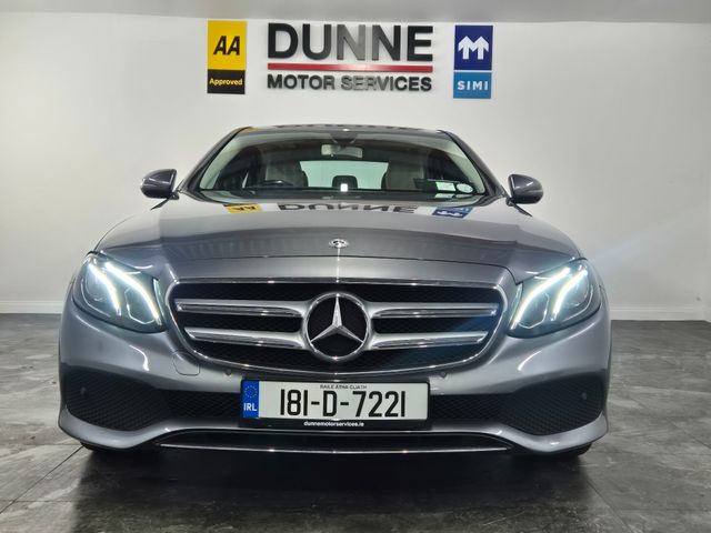 Image for 2018 Mercedes-Benz E Class **E220D**AVANTGARDE**FULL DIGITAL DASH**REAR CAMERA**F+R PARKING SENSORS**SAT NAV**HEATED MEMORY SEATS**FULL CREAM LEATHER**FULL MERC HISTORY**2 KEYS**DUAL DIGITAL CLIMATE**MULTI FUNCTION STEERING**