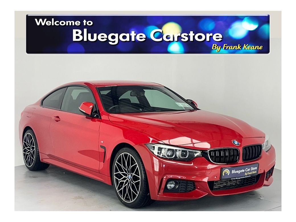 Image for 2017 BMW 4 Series D F32 M SPORT NEW 19"ALLOYS**HARMON/KARDON**BLACK LEATHER INTERIOR**HEATED SEATS**CRUISE CONTROL**FRONT & REAR PARKING SENSORS**TINTED WINDOWS**DRIVE MODE SELECTION**HISTORY CHECKED**FINANCE ARRANGED*