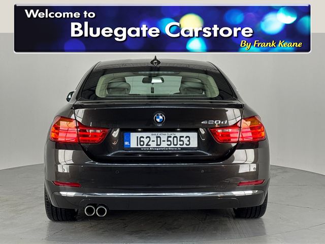 Image for 2016 BMW 4 Series 420D LUXURY4 DR AUTO**MULTIFUNCTIONAL STEERING WHEEL**FRONT HEATED SEATS**CREAM LEATHER INTERIOR**PARKING SENSORS**BLUETOOTH**KEYLESS START**FINANCE AVAILABLE**
