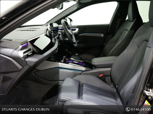 Image for 2025 Audi A5 **252 REG 400km ONLY** A5 S/LINE QUATTRO AVANT TFSIe PHEV. MYTHOS BLACK METALLIC, BLACK LEATHER INTERIOR. 25.9kw BATTERY GIVING 110KM OF EV RANGE 