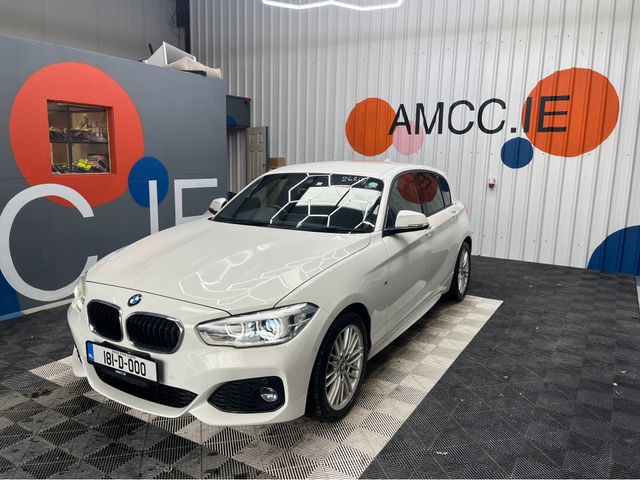 Image for 2018 BMW 1 Series €15950! 2018 BMW 1 SERIES AUTOMATIC 118D M SPORT 2.0 AUTOMATIC / CRUISE CONTROL / REVERSE CAMERA / ELECTRIC MEMORY & HEATED SEATS