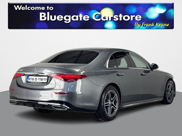 Image for 2021 Mercedes-Benz S Class AMG LINE 4MATIC S350**19 INCH AMG ALLOYS**FRONT HEATED ELECTRIC MEMORY SEATS**REAR HEATED SEATS**CREAM LEATHER INTERIOR**TOUCH SCREEN INFOTAINMENT**REVERSE CAMERA**PARKING SENSORS**FINANCE ARRANGED**