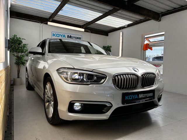 Image for 2019 BMW 1 Series 118D FASHIONISTA PRO 2.0 DIESEL AUTOMATIC // FULL HEATED LEATHER // PEARL WHITE METALLIC // PRIVACY PACK // PRO MEDIA BLUETOOTH // BMW MATRIX LIGHTING // STUNNING EXAMPLE // AA APPROVED DEALER 2026
