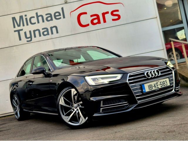 Image for 2018 Audi A4 1.4 S Line Manual Saloon, 19” Alloys, CarPlay, Sensors, Wireless Charger, 1/2 Leather - Trade in Price €21, 555