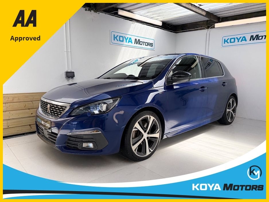 Image for 2019 Peugeot 308 GT 2.0HDI DIESEL 180 BHP AUTOMATIC // GENUINE GT TOP SPEC CAR // GT SUEDE SPORTS BUCKET SEATS // REVERSING CAMERA // GT FLAT BOTTOM SPORTS STEERING WHEEL // STUNNING EXAMPLE // AA APPROVED DEALER 2026