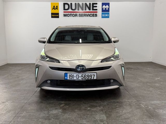 Image for 2019 Toyota Prius **LUXURY**FULL 2 TONE LEATHER**ELECTRIC SEATS**HEATED SEATS**HEAD UP DISPLAY**KEYLESS ENTRY AND START**LANE DEPARTURE WARNING**BLIND SPOT WARNING**COLLISION WARNING**AUTO LIGHTS**AUTO WIPERS**