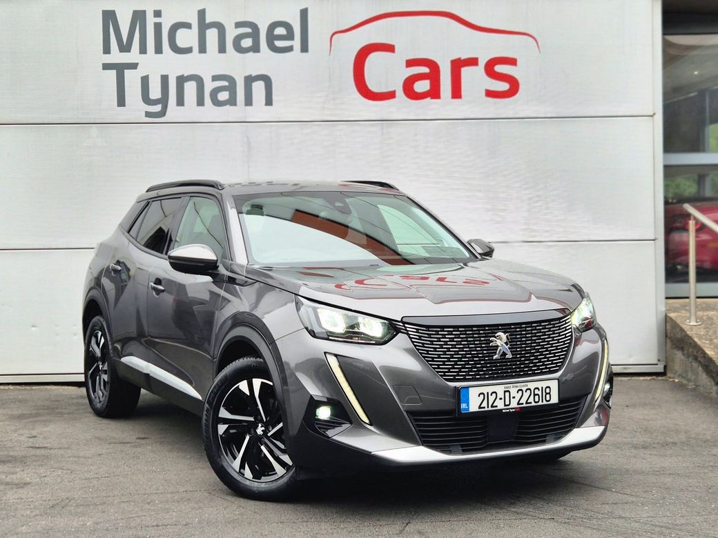 Image for 2021 Peugeot 2008 1. 2 Allure Petrol Manual, 17” Alloys, Privacy Glass, 1/2 Leather, Camera, Sensors - First Registered in October 2021 - Trade in Price €17, 999