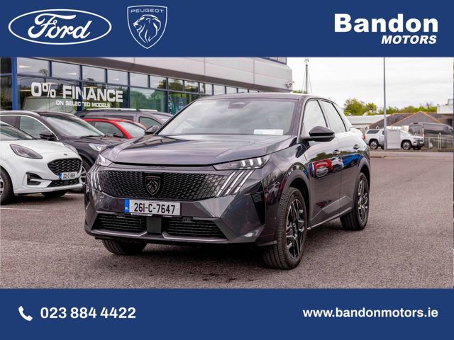 Image for 2026 Peugeot 3008 2026 Peugeot 3008 1.2 MHEV 145bhp eDCS6 GT Exclusive
