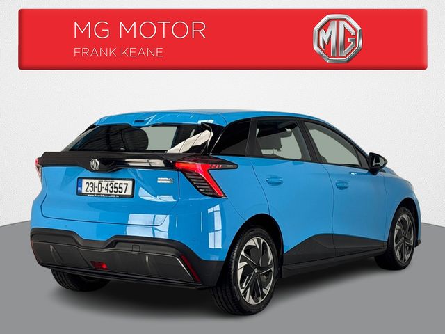 Image for 2023 MG 4 ELECTRIC SR - EXCITE 51KWH 5DR AUTO **FULL BLACK CLOTH INTERIOR**KEYLESS IGNITION**ANDROID AUTO**APPLE CARPLAY**TOUCHSCREEN INFOTAINMENT**DIGITAL DASHBOARD**REVERSE SENSORS**ELECTRONIC HANDBRAKE**