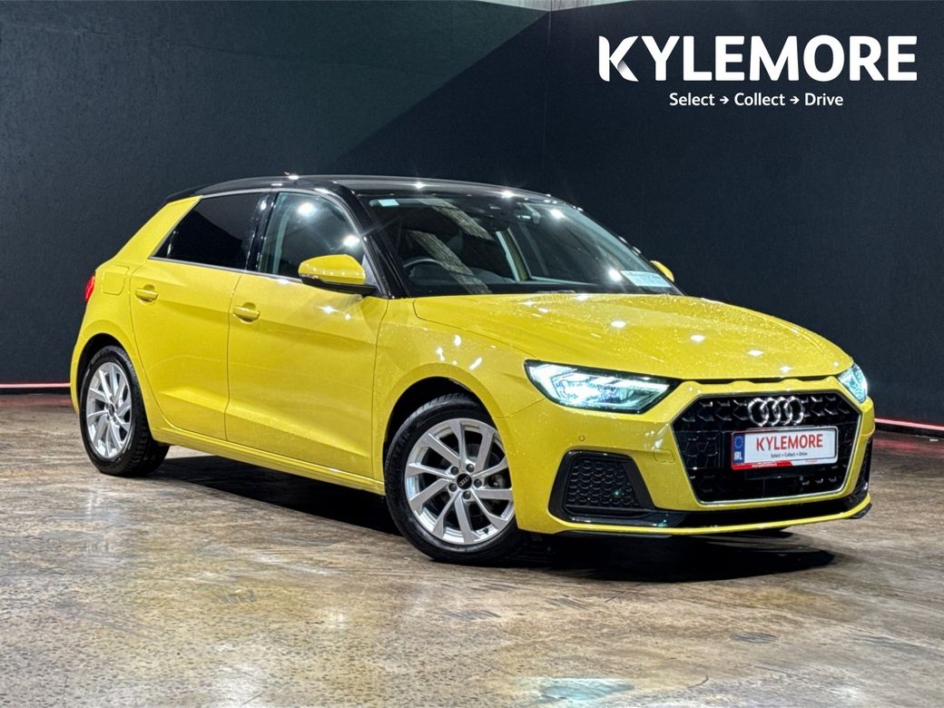 Image for 2022 Audi A1 1.0L TSI AUTOMATIC - YELLOW/BLACK TWO-TONE - FACTORY ALLOYS - DIGITAL DASH - REAR CAMERA/PARKING RADAR - CRUISE CONTROL