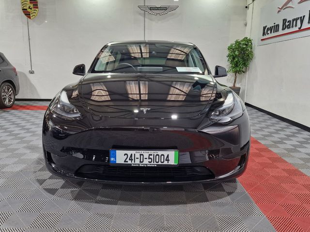 Image for 2024 Tesla Model Y RWD AUTOMATIC **20" TURBINE ALLOYS / ADAPTIVE CRUISE CONTROL / BLIND SPOT ASSIST / ELECTRIC BOOTLID / FULL LEATHER / HEATED F&R SEATS / REVERSE CAMERA / WIRELESS PHONE CHARGING / TESLA WARRANTY**