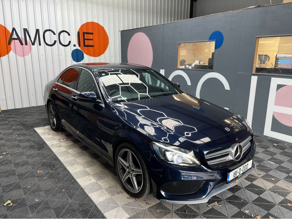 Image for 2018 Mercedes-Benz C Class €23950 2018 MERCEDES-BENZC CLASS AUTOMATIC C180 1.6 AUTOMATIC / CRUISE CONTROL / REVERSE CAMERA / ELECTRIC MEMORY & HEATED SEATS / PADDLE SHIFTERS AND MORE