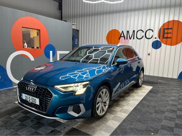 Image for 2021 Audi A3 €24950! 2021 AUDI A3 SPORTBACK 30TFSI ADVANCED 1.0 AUTOMATIC / CRUISE CONTROL / REVERSE CAMERA / ELECTRIC MEMORY & HEATED SEATS / PADDLE SHIFTERS