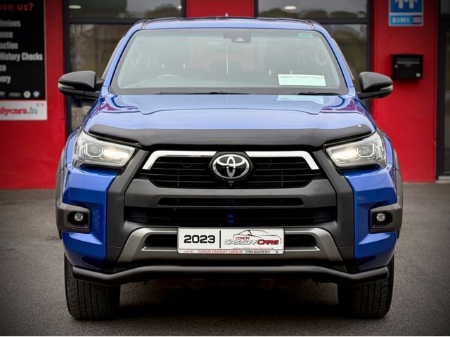 Image for 2023 Toyota Hilux 2.8 INVINCIBLE-X 4WD D-4D // NEBULA BLUE // LOW MILEAGE // HIGH SPEC // VAT INVOICE // 