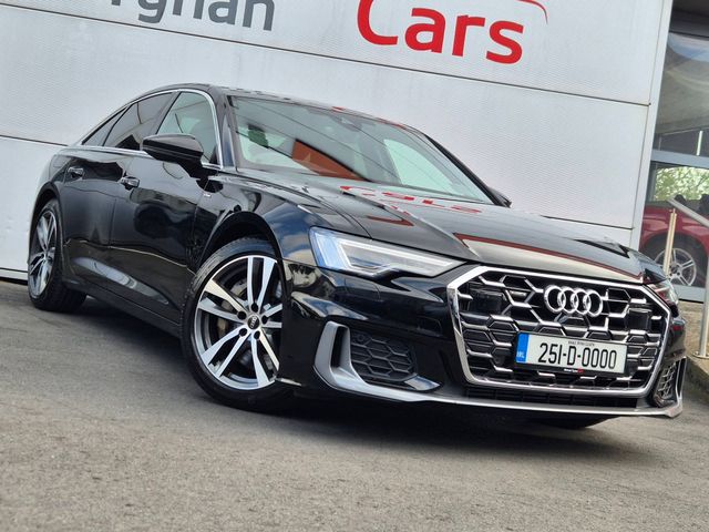 Image for 2025 Audi A6 2.0 TFSI 50e S Line Quattro (299bhp), 19” Alloys, Black Leather, Electric Seats, Camera, CarPlay - First Reg in August 2025 - Trade in Price €53, 999