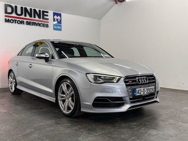 Image for 2014 Audi S3 **S3 **296BHP **QUATTRO **2 KEYS **18'' POLISHED SILVER WHEELS **MULTI FUNCTION FLAT BOTTOM STEERING WHEEL **PADDLE SHIFT **XENON HEADLIGHTS AND TAILIGHTS **MULTI FUNCTION CENTRE CONSOLE **MULTIPLE DR