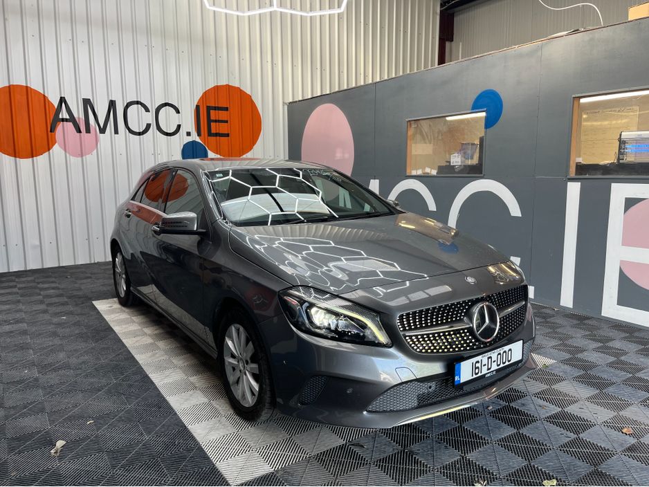 Image for 2016 Mercedes-Benz A Class €14950 2016 MERCEDES-BENZ A180 1.6 AUTOMATIC / CRUISE CONTROL / REVERSE CAMERA / HEATED SEATS / PADDLE SHIFTERS AND MORE