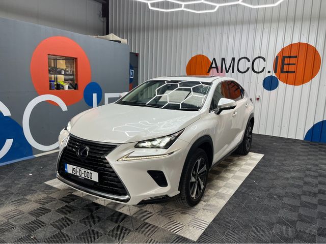 Image for 2019 Lexus NX 300h €34950 2019 LEXU NX300H VERSION L 2.5 AUTOMATIC / CRUISE CONTROL / 360° CAMERA / ELECTRIC MEMORY & HEATED SEATS / PADDLE SHIFTERS / PANORAMIC SUNROOF / HEATED STEERING WHEEL AND MORE