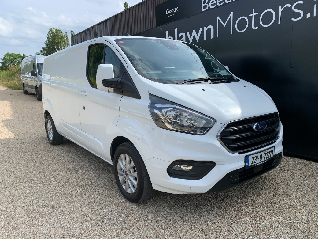 Image for 2023 Ford Transit Custom 2.0 TDCI 170 PS AUTO LIMITED // PRICE EXCL. VAT // 03/27 CVRT // FULL SERVICE HISTORY // AIR CON, CRUISE AND PARKING SENSORS // 