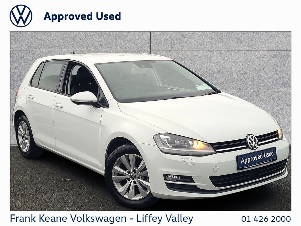 Image for 2016 Volkswagen Golf COMFORTLINE AUTO 1.2TSI 115BHP *REAR VIEW CAMERA* *WHITE* *NEW NCT* *12 MONTHS FRANK KEANE WARRANTY* *FINANCE AVAILABLE*