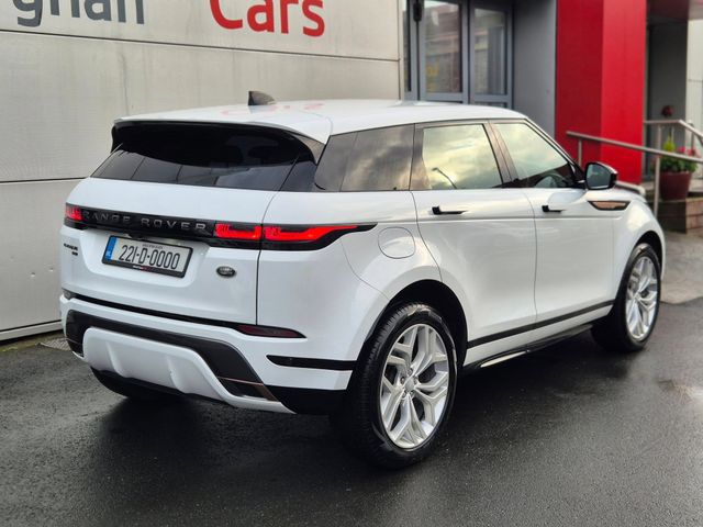 Image for 2022 Land Rover Range Rover Evoque R-Dynamic SE P300e 1.5 Petrol Plug-In Hybrid Auto (309bhp) Upgraded 20'' Alloys + Black Leather Seats - First Registered February 2022 - Trade in Price €37, 999.
