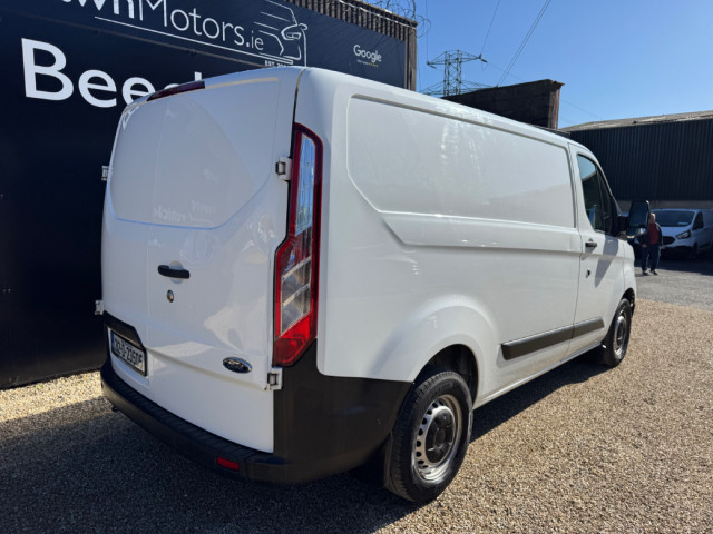 Image for 2021 Ford Transit Custom 2.0 TDCI 105 PS SWB // PRICE EXCL. VAT // ONE OWNER // 10/26 CVRT // BLUETOOTH, ELECTRIC WINDOWS AND MULTI FUNCTIONAL STEERING WHEEL // 