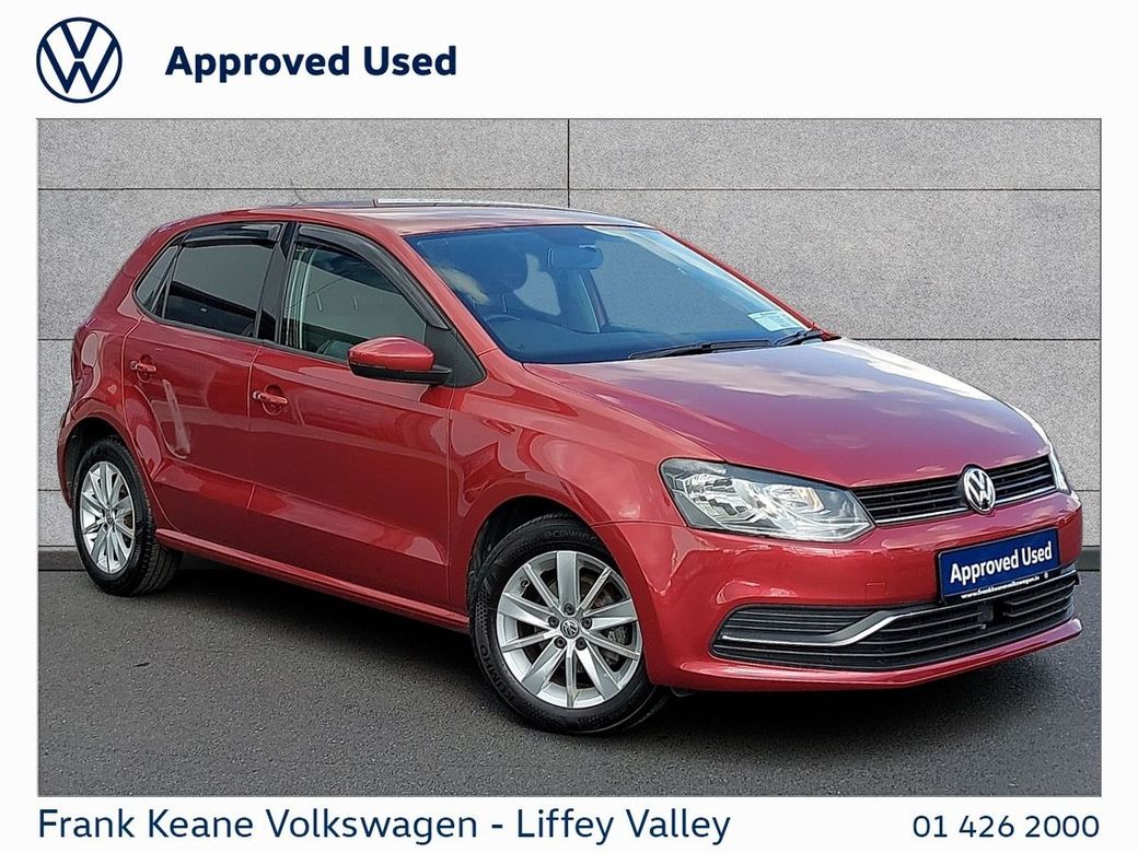 Image for 2015 Volkswagen Polo TRENDLINE AUTO 1.2TSI 90BHP *CRIMSON RED* *12 MONTHS FRANK KEANE WARRANTY*