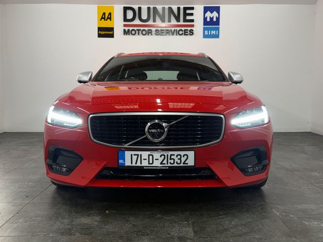 Image for 2017 Volvo V90 **HUGE SPEC **D3 R-DESIGN GT **AWD **PAN SUN ROOF **BOWERS & WILKINS SOUND SYSTEM **CARBON FIBRE INTERIOR TRIM **18'' DIAMOND CUT WHEELS **LANE ASSIST **CROSS TRAFFIC SENSORS **PARN IN / PARK OUT