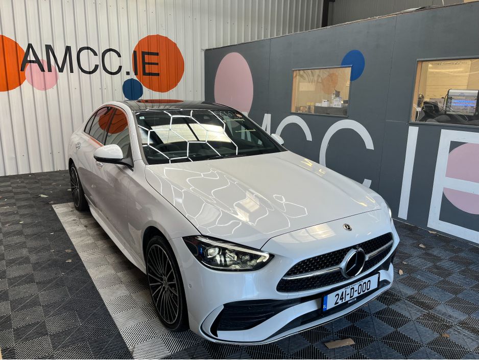 Image for 2024 Mercedes-Benz C Class €49950! 2024 MERCEDES-BENZ C CLASS C350E / CRUISE CONTROL / 360° CAMERA / ELECTRIC MEMORY & HEATED SEATS / PADDLE SHIFTERS / PANORAMIC SUNROOF / AMBIENT LIGHTS AND MORE