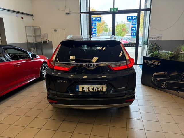 Image for 2019 Honda CR-V 2.0 Hybrid Irish Car I-mmd SR E 5DR Auto. NCT & Tax, Full Leather, Alloy Wheels, Heated Seats, MFSW, Dual Climate Control, Hands Free, USB, Reverse Camera, Full Electrics, Automatic Lights and more.