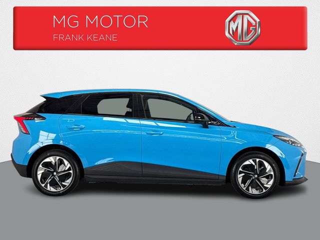 Image for 2025 MG 4 ELECTRIC LR - EXCLUSIVE- 64KWH LR**DIGITAL DASH**MULTIFUNCTIONAL STEERING WHEEL**APPLE CARPLAY ANDROID AUTO**REVERSE CAMERA**KEYLESS START**HEATED HALF LEATHER INTERIOR**FINANCE ARRANGED**