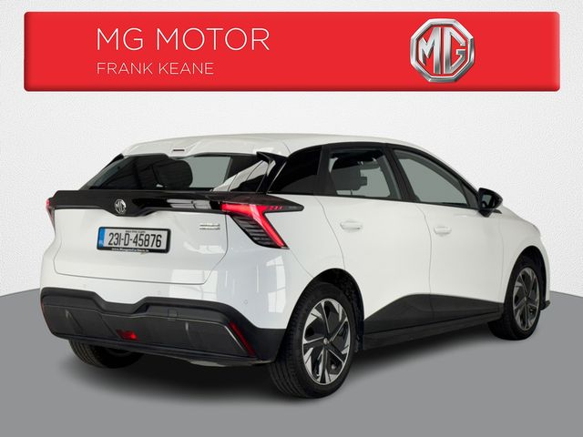 Image for 2023 MG 4 ELECTRIC SR - EXCITE 51KWH **FULL BLACK CLOTH INTERIOR**REAR PARKING SENSORS**DIGITAL DASH**TOUCHSCREEN INFOTAINMENT SYSTEM**APPLE CARPLAY**ANDROID AUTO**ELECTRONIC HANDBRAKE**LANE ASSIST**