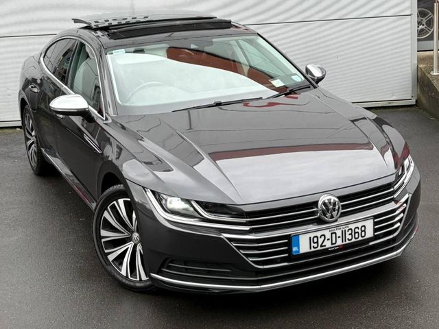 Image for 2019 Volkswagen Arteon 1.5 TFSI 150bhp Elegance, Panoramic Roof, 19” Alloys, 1/2 Leather, Camera, CarPlay - First Registered in July 2019 - Trade in Price €27, 999.
