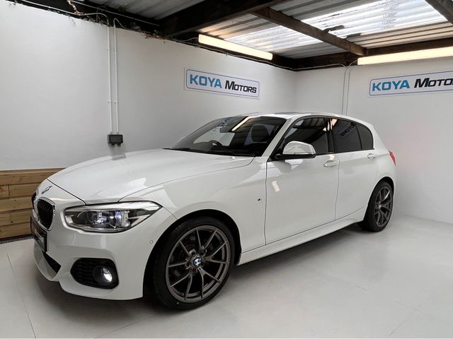 Image for 2018 BMW 1 Series 118D F20 2.0 DIESEL M-SPORT PRO PLUS AUTOMATIC // M3 CS ALLOY PACKAGE INCLUDED // ALPINE WHITE METALLIC // LED MATRIX LIGHTING // LANE DEPARTURE ASSIST // PRO BLUETOOTH MEDIA PACK // CRUISE CONTROL