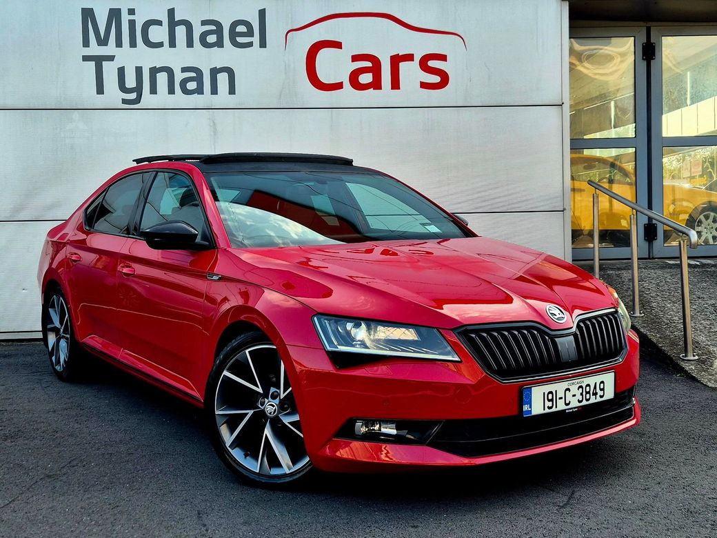 Image for 2019 Skoda Superb 2.0 Diesel Sportline manual, 19” Alloys, Panoramic Roof, 1/2 Leather, Camera, CarPlay/Android, Parking Sensors