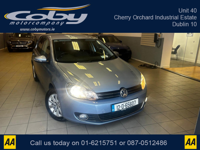 Image for 2012 Volkswagen Golf 1.2 5DR AUTO. NCT, Alloy Wheels, Air Conditioning, Irish Radio, Auto Lights/Wipers, Folding Rear Seats, Bluetooth, Full Electrics, FSH, &amp; more.