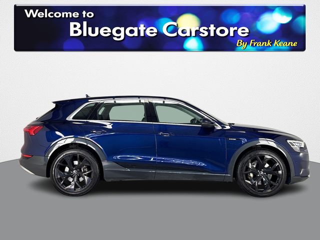Image for 2022 Audi e-tron SPORT 50 QUATTRO**BLACK LEATHER INTERIOR**FRONT HEATED SEATS**TOUCH SCREEN MEDIA DISPLAY**APPLECARPLAY**REVERSE CAMERA**DRIVE SELECT MODES**ELECTRIC TAILGATE**MULTIFUNCTIONAL STEERING WHEEL**