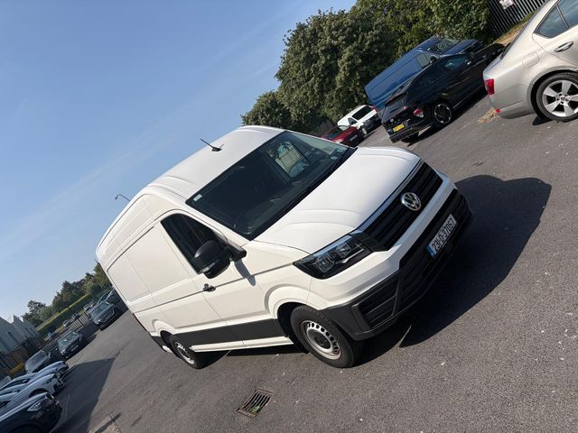 Image for 2023 Volkswagen Crafter 35 MWB 140HP M6F 5DR MANUAL. €21, 950 + VAT, 2Keys, 3 Seats, Handsfree, Irish Radio, Full Service History, Electric Mirrors & Windows, CD Player and more.