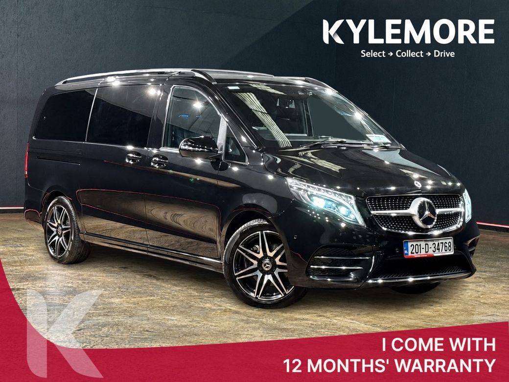 Image for 2020 Mercedes-Benz V Class 2.1 AUTOMATIC 7 SEATER - SUNROOF - MULTI FUNCTION STEERING WHEEL - ALLOY WHEELS 
