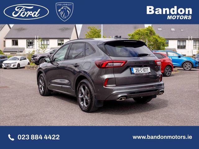 Image for 2025 Ford Kuga 2025 Ford Kuga 2.5 Duratec 225PS PHEV ST-Line X Auto. Heated steering, front and rear seats. 360 degree camera. 