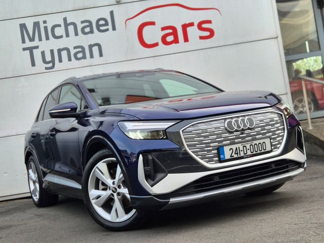 Image for 2024 Audi Q4 e-tron 40 S Line, 82kwh, 20" Alloys, Car Play, Electric Tailgate, 1/2 Leather - First Reg in March 2024 - Trade in Price €38, 555