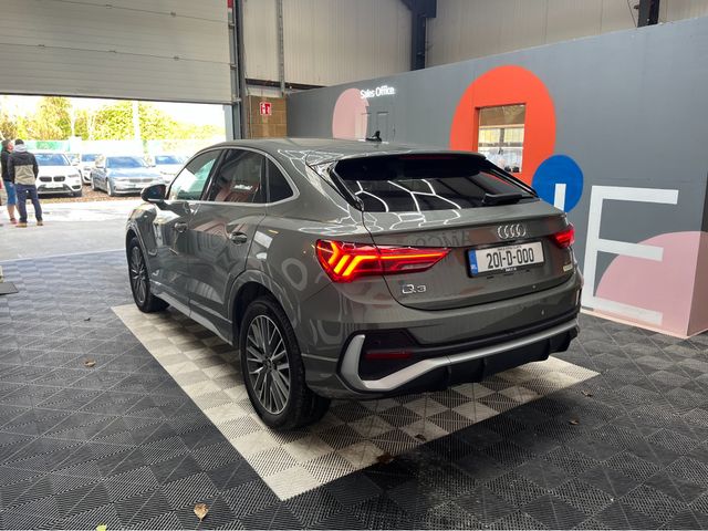 Image for 2020 Audi Q3 €34950! 2020 AUDI Q3 S-LINE QUATTRO AUTOMATIC SPORTBACK TDI QUATTRO 2.0L DIESEL / 89K KMS / ADAPTIVE CRUISE CONTROL, REVERSE CAMERA, HEATED SEATS & MORE