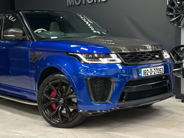 Image for 2018 Land Rover Range Rover Sport 5.0 V8 SVR 550BHP COMMERCIAL