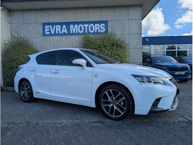 Image for 2015 Lexus CT F-SPORT X-LINE AUTOMATIC HYBRID 1.8 PETROL //FULL LEATHER HEATED SEATS//KEYLESS ENTRY//CRUISE CONTROL//