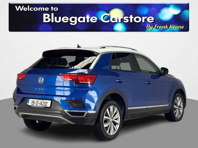 Image for 2019 Volkswagen T-Roc DESIGN 1.6 TDI MANUAL 6SPEED**MULTIFUNCTIONAL STEERING WHEEL**SEMI DIGITAL DASH**DUAL CLIMATE CONTROL**TOUCH SCREEN MEDIA DISPLAY**ELECTRIC HANDBRAKE**PARKING SENSORS**APPLE CARPLAY**FINANCE ARRANGED*