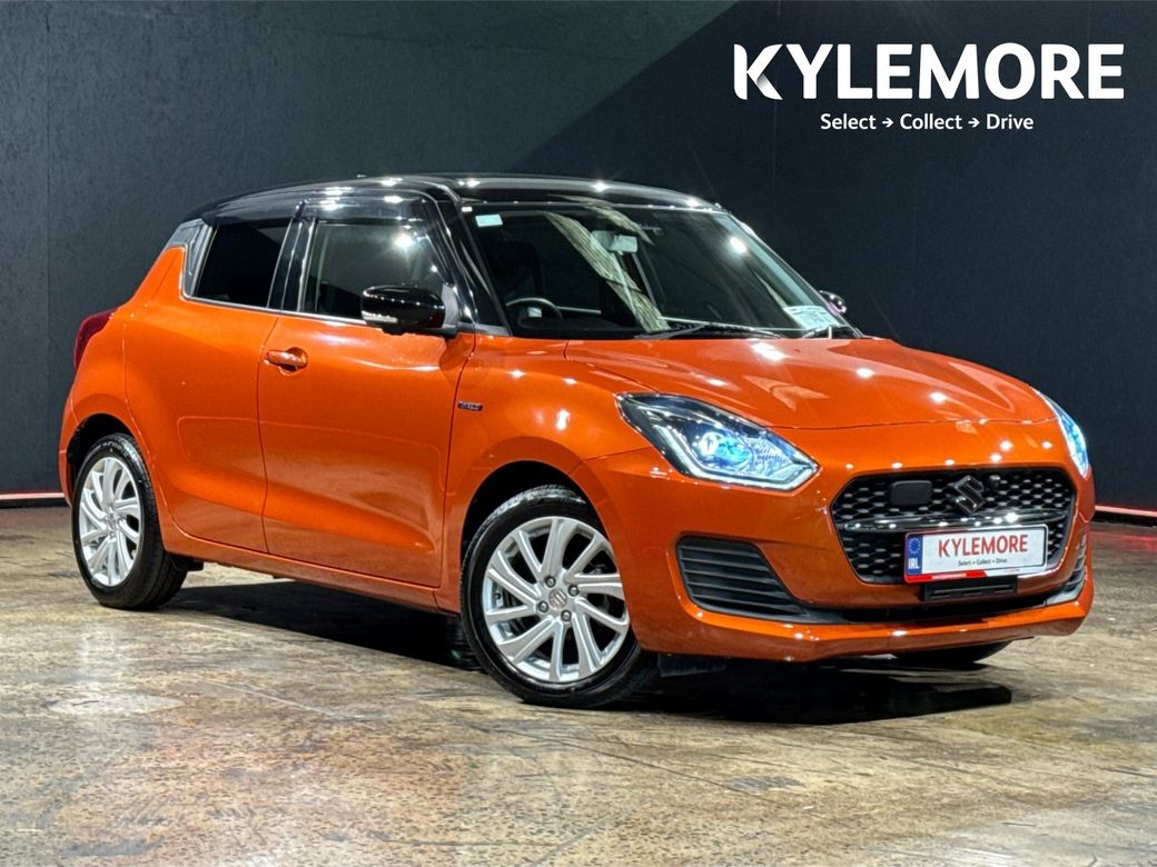Image for 2023 Suzuki Swift 1.2 HYBRID AUTOMATIC - ORANGE/BLACK TWO TONE - PADDLE SHIFT - 360/REVERSE CAMERA - CRUISE CONTROL
