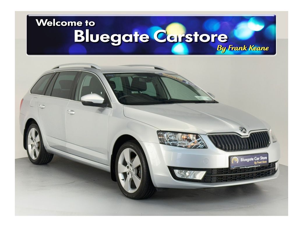Image for 2017 Skoda Octavia COMBI STYLE 1.6 TDI 110HP**SEMI DIGITAL DASH**MULTIFUNCTIONAL STEERING WHEEL**MEDIA DISPLAY**BLUETOOTH**REVERSE CAMERA**PARKING SENSORS**DUAL CLIMATE CONTROL**BLACK CLOTH INTERIOR**