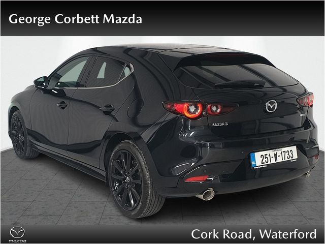 Image for 2025 Mazda Mazda3 HB e-SkyactivX 186PS 6MT FWD Homura SUNR - Tiny Mileage (From €112 per week)