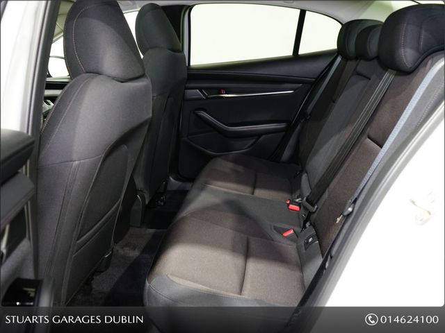 Image for 2026 Mazda Mazda3 SKYACTIV X 2.0 186ps EXCLUSIVE LINE AUTO, *REAR CAMERA, SUNROOF, WIRELESS CHARGER, PRIVACY GLASS, 18 INCH CHROME ALLYS, KEYLESS, HEADS UP, NAV, TRAFFIC SIGN RECOGNITION, REAR CAMERA, ADAP CRUISE, LANE